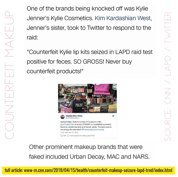 COUNTERFEIT MAKEUP ❎❌❎❌ - Picture 5 of 6